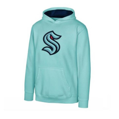 Sweat NHL Enfant Seattle Kraken Outerstuff Prime Bleu