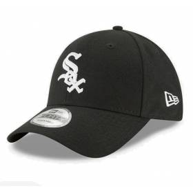 New Era Side Patch 9FORTY Cap MLB Chicago White Black