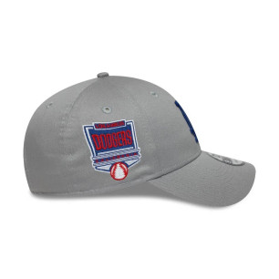 New Era Side Patch 2 9Forty hat MLB Los Angeles Dodgers Grey
