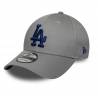 Gorra MLB Los Angeles Dodgers New Era Side Patch 2 9Forty Gris