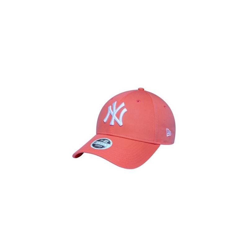 Women's New Era League Essential 2 9Forty hat MLB New York Yankees pink