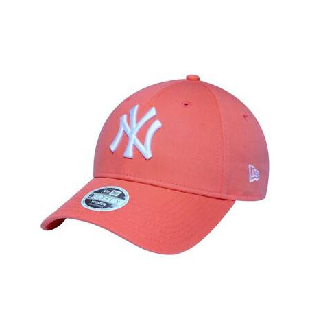 Casquette MLB New York Yankees New Era League Essential 2 9Forty Rose pour Femme