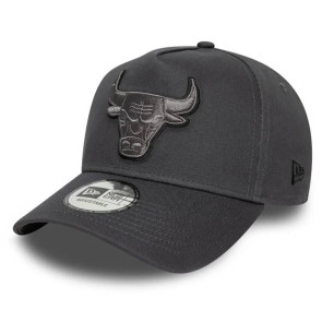 New Era Outline E-Frame 9FORTY Cap NBA Chicago Bulls Grey