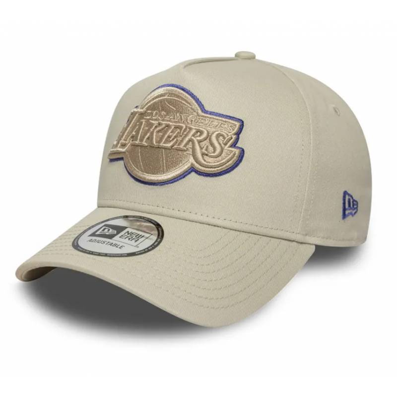 Casquette NBA Los Angeles Lakers New Era Outline E-Frame 9FORTY creme Casquette NBA Los Angeles Lakers New Era Outline E-Frame 9FORTY creme