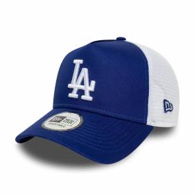 Casquette MLB Los Angeles Dodgers New Era Side Patch Trucker Bleu
