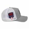 Casquette MLB New York Yankees New Era Side Patch Trucker Gris