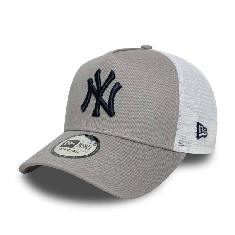 Gorra New Era Side Patch Trucker MLB New York Yankees Gris