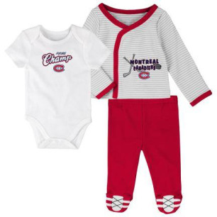 Body et ensemble NHL Montreal Canadiens Outer Stuff pour bébé