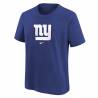 Kid's Nike Essential T-shirt NFL New York Giants Royal Kid's Nike Essential T-shirt NFL New York Giants Royal