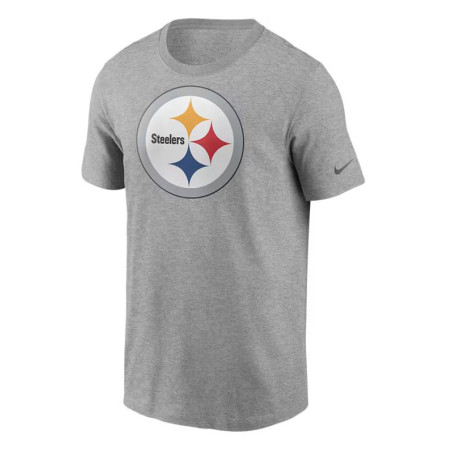 T-shirt NFL niño Pittsburgh Steelers Nike Essential Gris