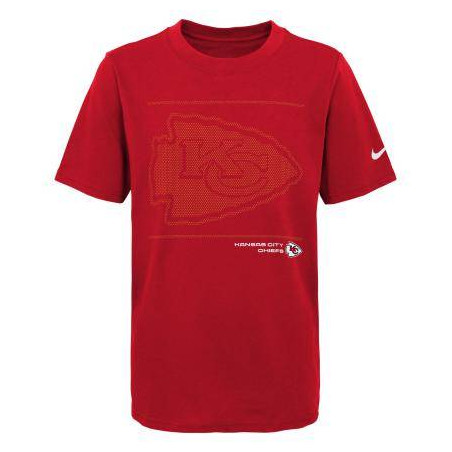 Kid's Nike Team T-shirt NFL Kansas City Chiefs red