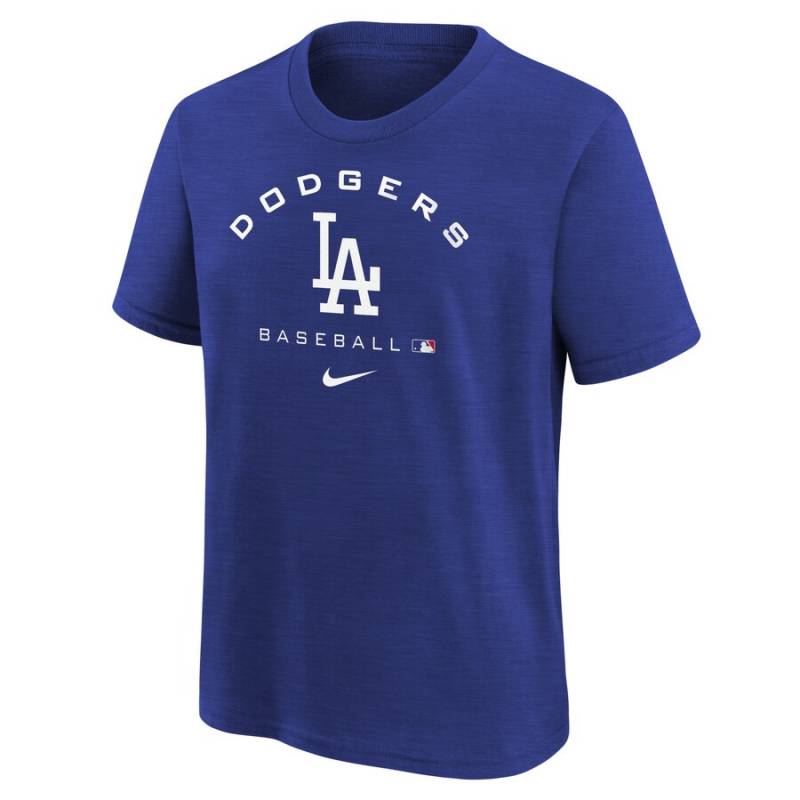 T-Shirt MLB Enfant Los Angeles Dodgers Nike Early Work bleu