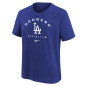 T-shirt MLB niño Los Angeles Dodgers Nike Nike Early Work Azul T-shirt MLB niño Los Angeles Dodgers Nike Nike Early Work Azul