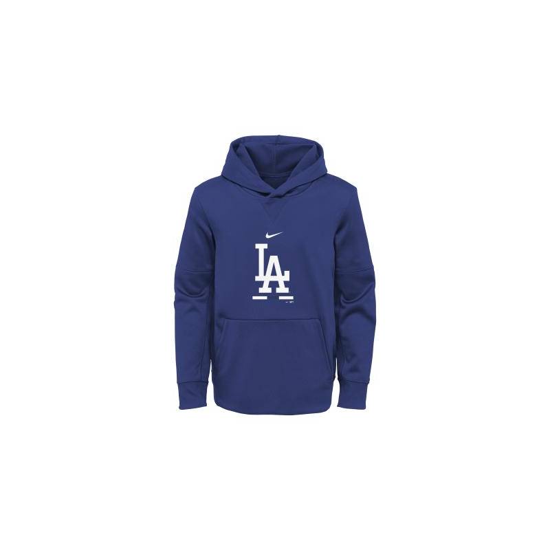 Sweat à Capuche MLB Enfant Los Angeles Dodgers Nike Therma fleece Bleu