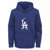 Kid's Nike Therma fleece Hoodie MLB Los Angeles Dodgers Royal
