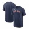Kid's Nike Wordmark T-shirt MLB Boston Red Sox Navy