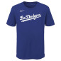 T-Shirt MLB Enfant Los Angeles Dodgers Nike Wordmark Bleu T-Shirt MLB Enfant Los Angeles Dodgers Nike Wordmark Bleu
