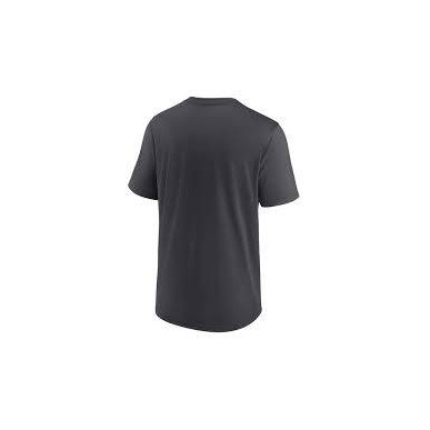 T-Shirt MLB Enfant New York Yankees Nike Pop Swoosh Town Gris