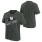T-Shirt MLB Enfant New York Yankees Nike Pop Swoosh Town Gris T-Shirt MLB Enfant New York Yankees Nike Pop Swoosh Town Gris