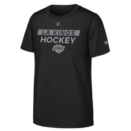 Kid's Outerstuff Wordmark T-shirt NHL Los Angeles Kings Black