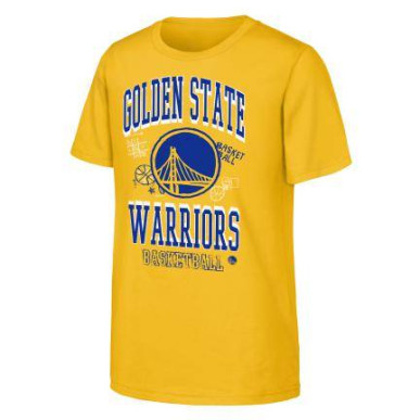 T-shirt NBA Enfant Golden State Warriors Outerstuff Grit & Glory Jaune