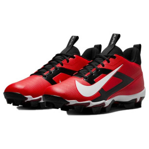 Men's Nike Alpha Menace Shark 4 Mid Cleats Red