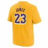 Kids' Outerstuff NBA Lebron James Los Angeles Lakers T-shirt