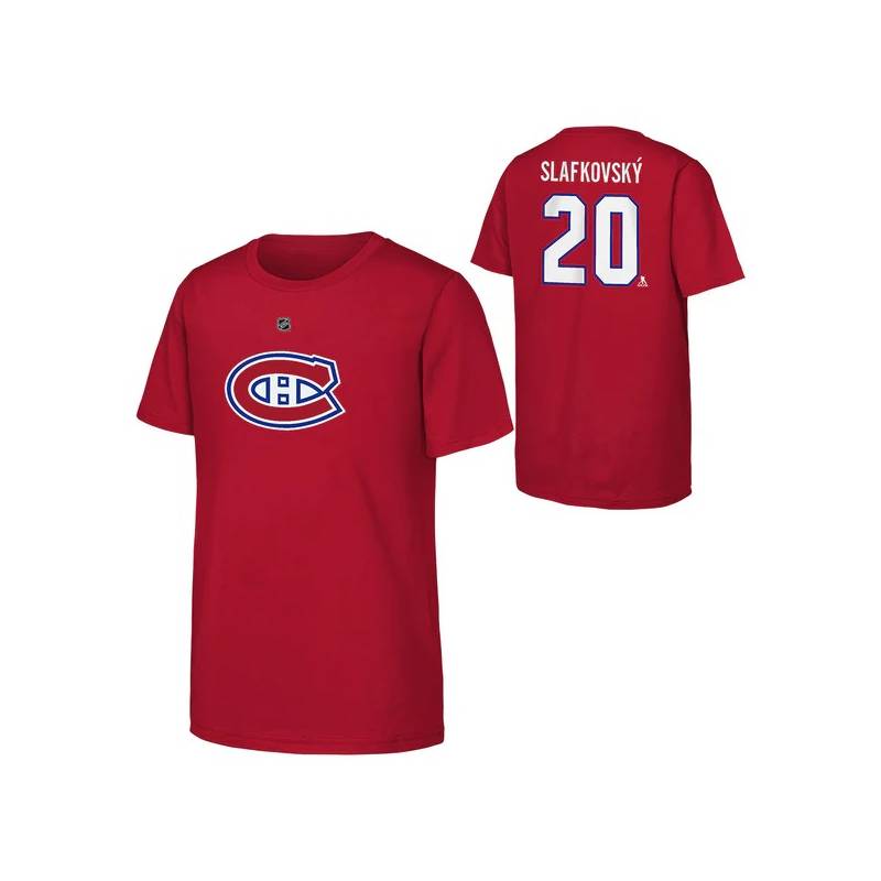 T-shirt NHL Enfant Montreal Canadiens Juraj Slafkovsky Outerstuff