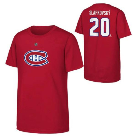 T-shirt NHL Enfant Montreal Canadiens Juraj Slafkovsky Outerstuff