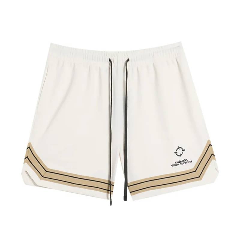 Short de basketball Rigorer Blanc