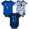 Newborn's Outerstuff Play ball Dallas Mavericks Creepers