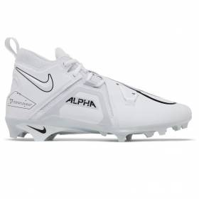 Zapatillas de Fútbol Americano Moldeados Nike Alpha Menace Pro 3 White