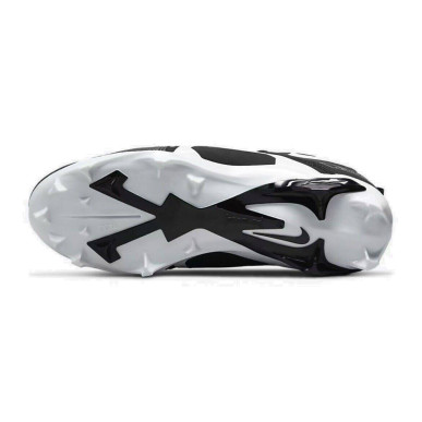 Zapatillas de Fútbol Americano Moldeados Nike Alpha Menace Pro 3 Negro Blanco