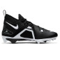 Crampons de Football Americain moulés Nike Alpha menace Pro 3 noir et blanche Crampons de Football Americain moulés Nike Alpha menace Pro 3 noir et blanche