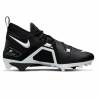Crampons de Football Americain moulés Nike Alpha menace Pro 3 noir et blanche