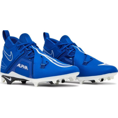 Crampons de Football Americain moulés Nike Alpha menace Pro 3 Bleu