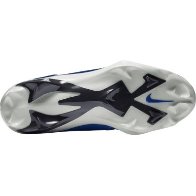 Crampons de Football Americain moulés Nike Alpha menace Pro 3 Bleu