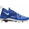 Crampons de Football Americain moulés Nike Alpha menace Pro 3 Bleu