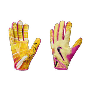Nike vapor Jet 8.0 football gloves "Energy NFL combine"
