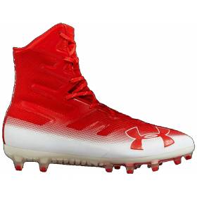 Crampons de Football Americain Under Armour Highlight MC Rouge