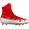 Crampones de Futbol americano Under Armour Highlight MC Rojo