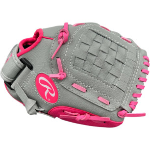 Guante de beisbol T100 Rawlings Rosa niño