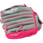 Youth's Rawlings T100 baseball glove Pink