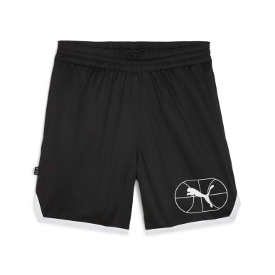 Short de Baloncesto Puma Varsity 7 Negro