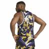Men's Puma Rival rage AOP Basketball Jersey Purple