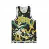 Camiseta de Baloncesto Puma Rival rage AOP Verde