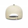 Gorra MLB Side Patch New Era Los Angeles Dodgers 9Forty crema