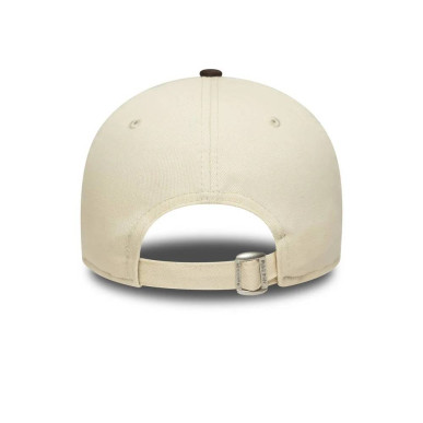 Casquette MLB Los Angeles Dodgers New Era Side Patch 9Forty Crème
