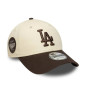 New Era Side Patch 9Forty hat MLB Los Angeles Dodgers Cream New Era Side Patch 9Forty hat MLB Los Angeles Dodgers Cream