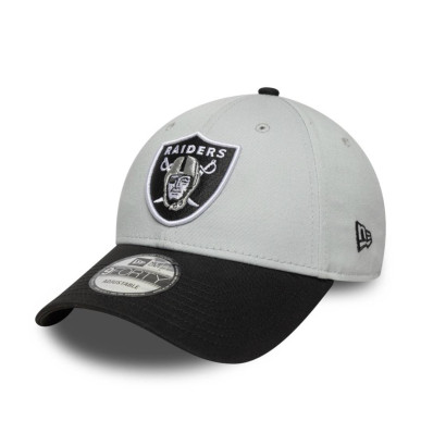 New Era Side patch 9FORTY cap NFL Las Vegas Raiders Grey
